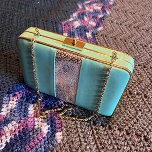 Tiffany Blue J. McLaughlin clutch
